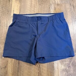 Under Armour Women’s Navy Flat Front Shorts 6